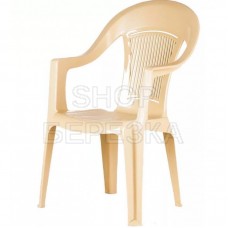 Кресло пластиковое «Фламинго» бежевое ЭЛП
