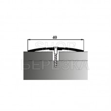 Порог АЛ-125 стык/упак/дуб серый 1,35 м