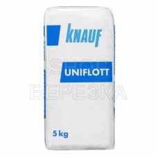 Шпаклевка гипсовая высокопрочная «Кнауф-Унифлотт» 5кг (Германия, 1-5мм)