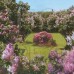 Декоративное панно  Весенний сад 196х201 (6 листов)