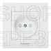Розетка без заземления  белая (узел)WKTT02012WH-BY Panasonic