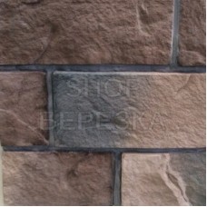Камень декоративный фасадный «Старинный камень» арт.SК-001 (уп=0,8 м2/23шт)с учетом шва 1,5мм