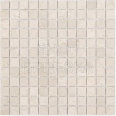 Мозаика из натурального камня  Marfil Crema MAT 23*23*4 (298*298) мм