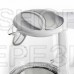 Чайник DELTA LUX DL-1204W корпус из жаропрочного стекла, белый: 2200 Вт, 1,7 л