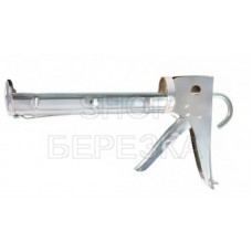 Пистолет для герметика 310мл «Blast» Pressor (полукорпусной оцинкованный, зубчатый шток)