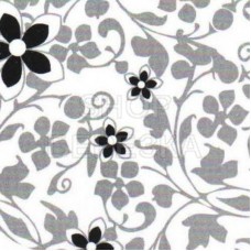 Пленка самоклеящаяся COLOR DECOR 0,45х8м 6002-8 серо-черные цветы