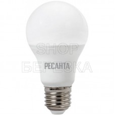 Лампа светодиодная LL-R-A80-20W-230-3K-E27 (груша, 20Вт, теплый свет Е27) Ресанта