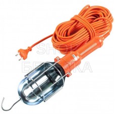 Светильник-переноска LUX ПР-60-15 оранжевый 15 м 60W Е27 металлический кожух (без лампы)