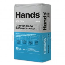 Ровнитель (основа) для пола «Hands» Screed PRO 25кг (20-200мм) /64