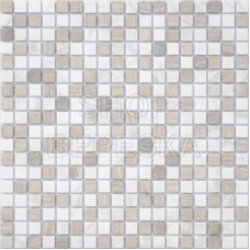 Мозаика из стекла и натурального камня Pietra Mix 2 MAT 15x15x4 (305*305)
