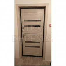 Дверь металлическая Porta S 4.П30 Brownie/Cappuccino Veralinga 880*2050 правая Россия