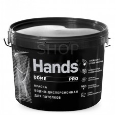 Краска «Hands Dome PRO» для потолков акриловая 6 кг 