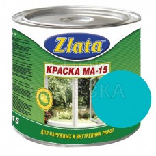 Краска МА-15 голубая 1,6 кг «Zlata» Азов