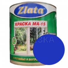Краска МА-15 синяя 1,6 кг «Zlata» Азов