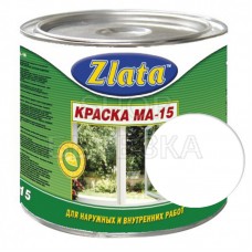 Краска МА-15 белая 5,5 кг «Zlata» Азов