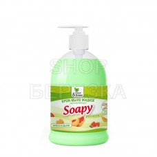 Крем-мыло жидкое «Soapy» арбуз и дыня увлажняющее с дозатором 500 мл. Clean&Green