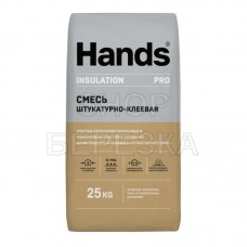 Смесь штукатурно-клеевая «Hands» Insulation PRO 25кг /64