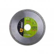 Алмазный диск по керамограниту ультратонкий GRAFF «Speedceramic» д. 125 мм
