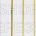 Панель ПВХ 3 секции золото 0050 (0,24*3м) 8 мм