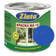 Краска МА-15 синяя 5,5 кг «Zlata» Азов