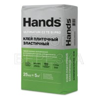 Клей плиточный Hands Ultimatum PRO 25кг (C2TES1) /64