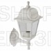 Садово-парковый светильник НБУ 04-60-001 белый 4 гранный настенный IP44 Е27 max60Вт
