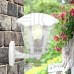 Садово-парковый светильник НБУ 07-40-003 Дели 1 белый 6 гранный настенный IP44 Е27 max40Вт