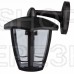 Садово-парковый светильник НБУ 07-40-004 Дели 3 черный 6 гранный настенный IP44 Е27 max40Вт