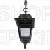 Садово-парковый светильник НСУ 04-60-001 черный 4 гранный подвесной IP44 Е27 max60Вт