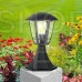 Садово-парковый светильник НТУ 07-40-003 Валенсия 1 черный 6 гранный напольный IP44 Е27 max40Вт