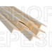 Уголок деревянный наружный 20 гладкий стык 20х20х2500мм (сорт А хвоя)
