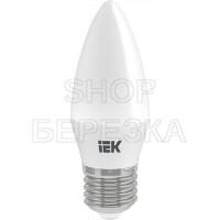 Лампа светодиодная Есо 9Вт С35 свеча 4000К нейтр. бел. Е27 230В IEK LLE-C35-9-230-40-E27