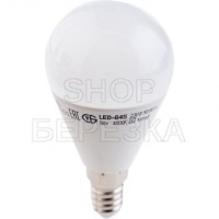 Лампа светодиодная Есо G45 9Вт шар 4000К нейтр. бел. Е14 230В IEK LLE-G45-9-230-40-E14