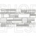 Панель ПВХ камень Гранит серый 0,4мм /Регул
