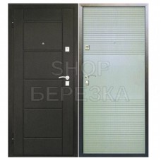 Дверь металлическая Форпост 78 Б 960х2050 левая Медный антик/Дуб белёный