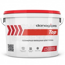 Шпаклевка-паста финишная «Danogips» DANO TOP (ведро 15л, 24кг, 0-3мм)
