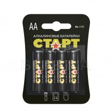 Батарейки Старт LR6 AA BL4 Alcaline 1.5V 4шт/упак