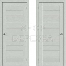 Дверь ЭКО 28 Light Grey Wood Matelux 600*2000 FamilyDoors