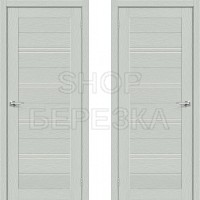 Дверь ЭКО 28 Light Grey Wood Matelux 800*2000 FamilyDoors