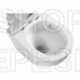 Унитаз Azario Grado подвесной безободковый (Торнадо) с сидением микролифт AZ-0046-UQ