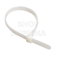 Стяжка кабельная BUILDER (100 шт.) 3.6х300 мм нейлон, белый Стяжка кабельная BUILDER (100 шт.) 3.6х300 мм нейлон, белый