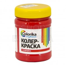 Колер-краска «Colorika aqua» красная 0,3 кг