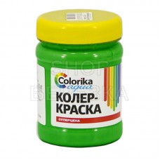 Колер-краска «Colorika aqua» зеленая 0,3 кг