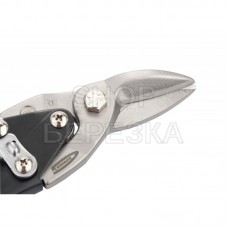 Ножницы по металлу «PIRANHA»250мм прямой и левый рез,сталь-CrMo двухкомпонентная рукоятка 78321