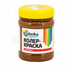 Колер-краска «Colorika aqua» коричневая 0,3 кг