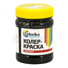 Колер-краска «Colorika aqua» черная 0,3 кг