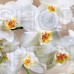 Декоративное панно Белая орхидея 196х134 (4 листа)