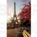 Декоративное панно Эйфелева башня 134х196 (4 листа)
