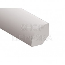 Угол внутренний вспененный округлый 10х10 мм 2,7 м «Идеал» Белый 001
