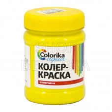 Колер-краска «Colorika aqua» желтая 0,3 кг